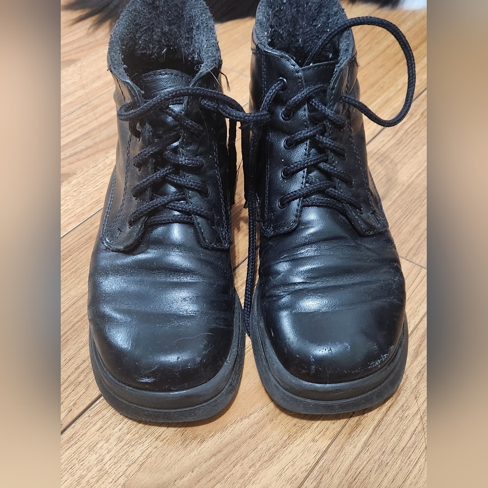 Black boots